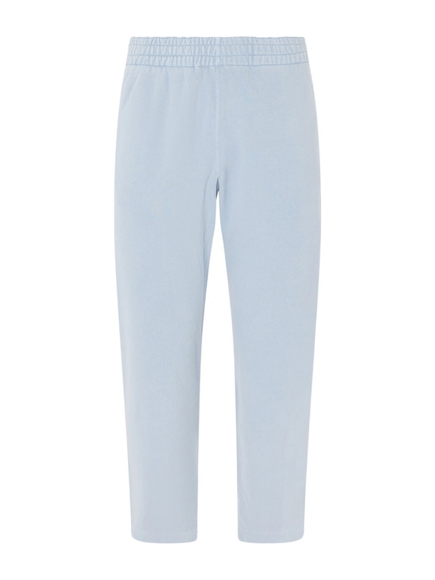 Photo: Remi Relief - Straight-Leg Cotton-Jersey Sweatpants - Blue