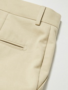 Loro Piana - Tapered Cotton-Twill Chinos - Gray