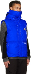 Moncler Blue Lawu Down Vest