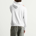 POSTAL Men's Spider Print Hoodie in Marl Grey