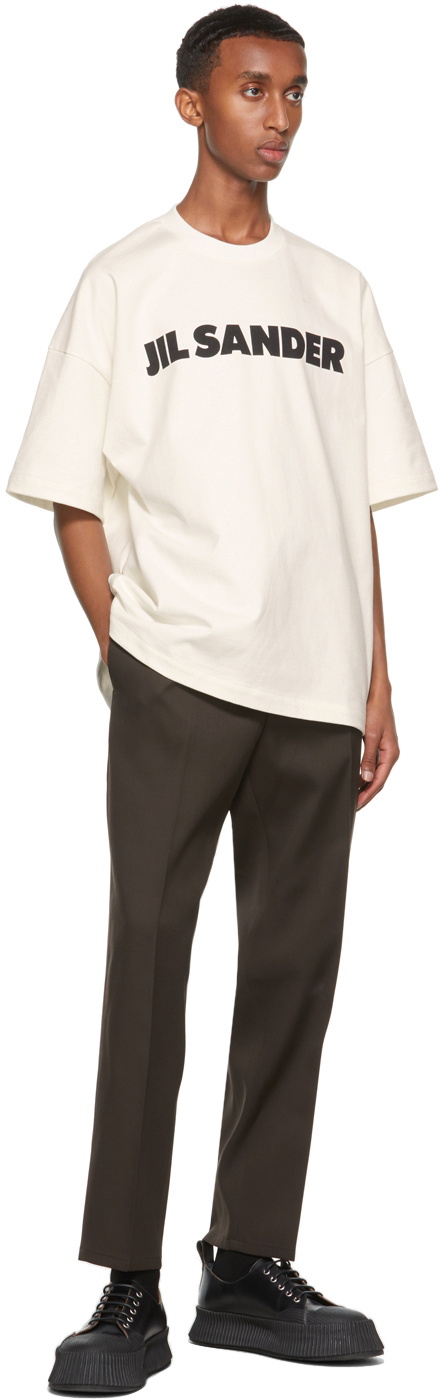 Jil Sander Off-White Logo T-Shirt Jil Sander