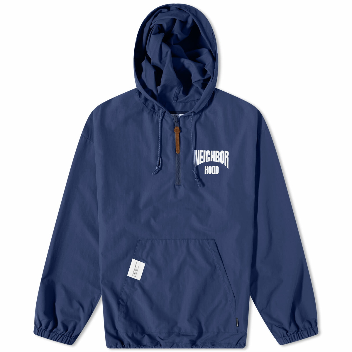 Neighborhood Men's Anorak Logo Jacket in Navy Neighborhood
