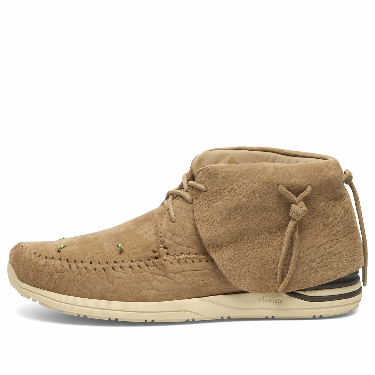 visvim - Canoe Moc II Leather and Suede Boots - Dark brown Visvim