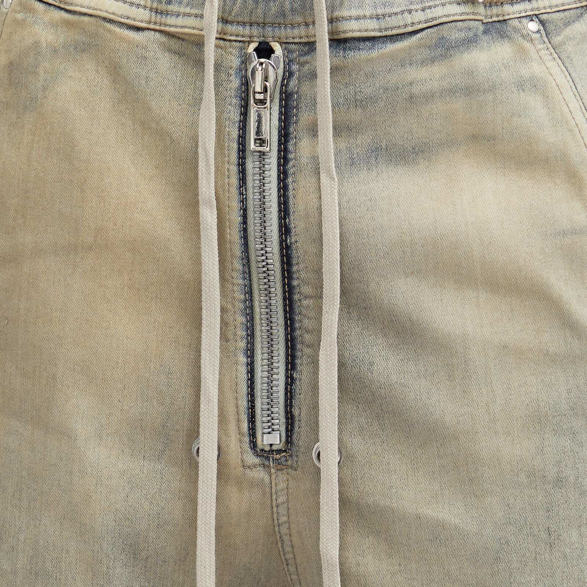 Rick Owens DRKSHDW Women's Gradient Jeans in Sky/Orange Rick