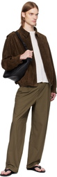 The Row Black Large Slouchy Banana Bag