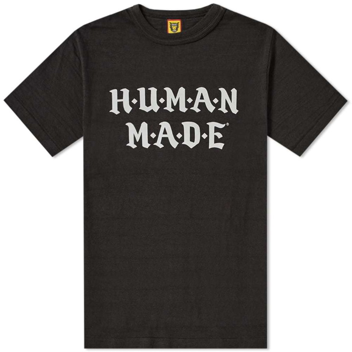 Photo: Human Made Text Logo Tee