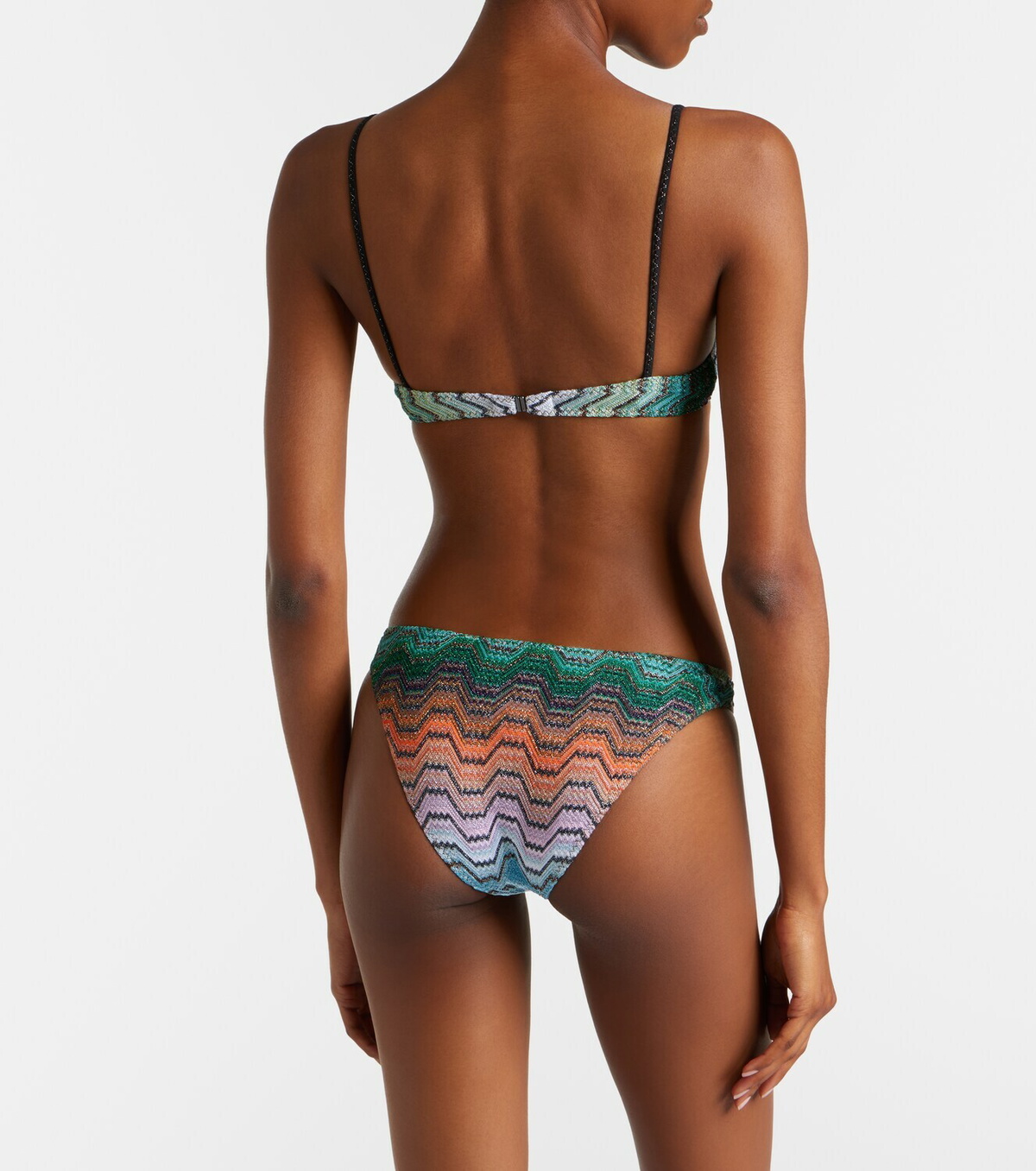 Missoni Zigzag lamé bikini