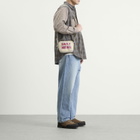Unlikely Dry Goods Men's Daily News Miniature Messenger Bag in Natural 