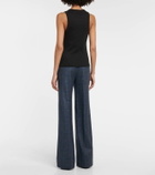 Veronica Beard Jordyn cotton-blend jersey tank top