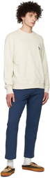 PS by Paul Smith Off-White Organic Cotton Sweatshirt