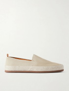Mulo - Weekender Suede Espadrilles - Neutrals
