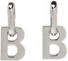 Balenciaga Silver XS B Chain Earrings