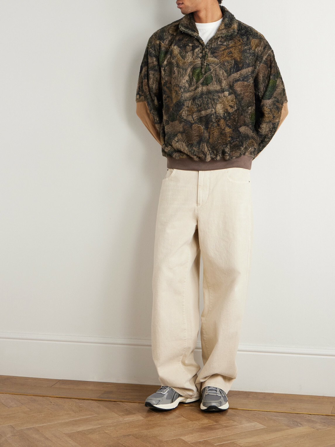 Remi Relief - Fleece Half-Zip Sweater - Green