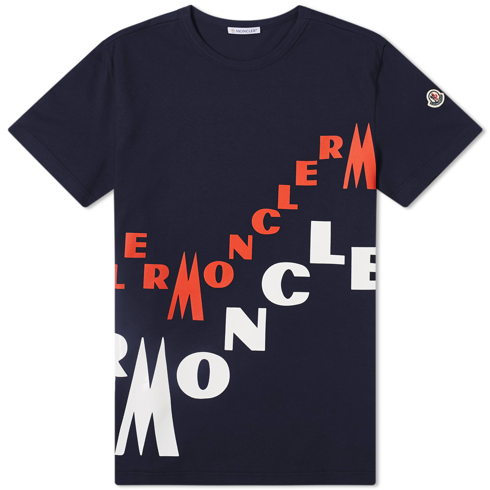 Moncler large 2024 logo t shirt