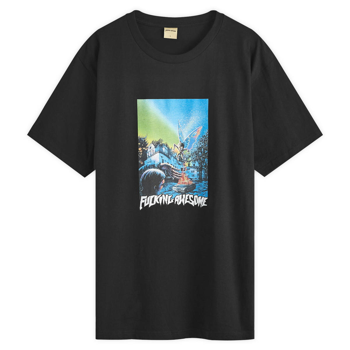 Fucking Awesome Men's Anxiety T-Shirt in Black Fucking Awesome