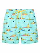 MC2 Saint Barth Man Mid-length Gustavia Swim-shorts With Homer Simpson Print | The Simpsons Special Edition