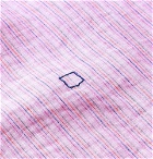 Massimo Alba - Striped Linen-Gauze Shirt - Pink
