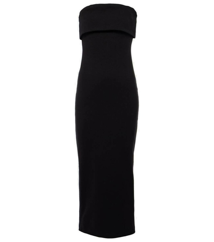 Photo: Entire Studios Lap back-slit cotton-blend midi dress