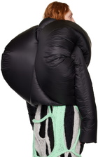 Rick Owens Black Knot Down Jacket