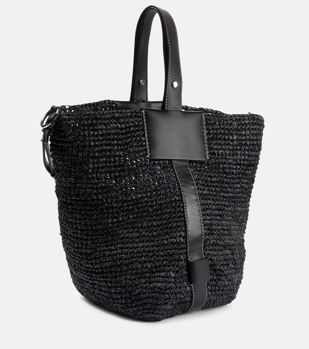 Proenza Schouler White Label Sullivan raffia bucket bag