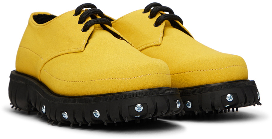 Phileo Kids Yellow Lace-Up Derbys
