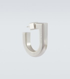 Rick Owens - D-ring single sterling silver earring