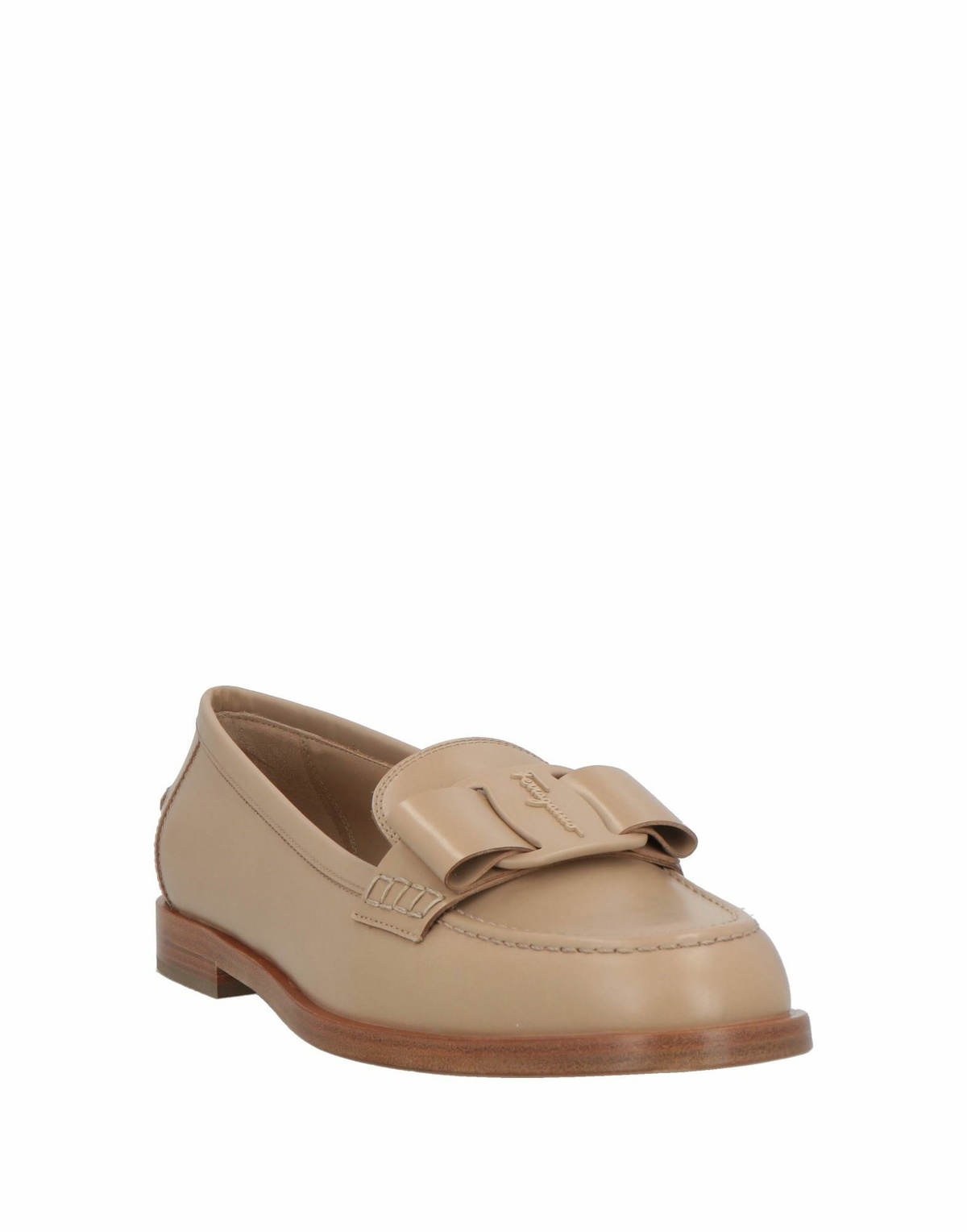 Ferragamo Womens Loafers in Beige