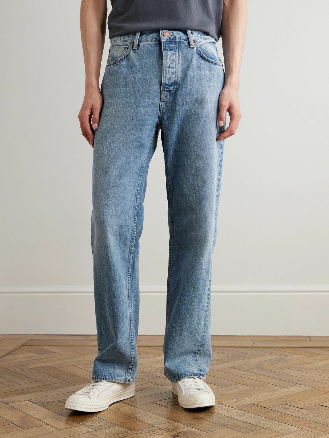 Nudie Jeans - Tuff Tony Straight-Leg Jeans - Blue