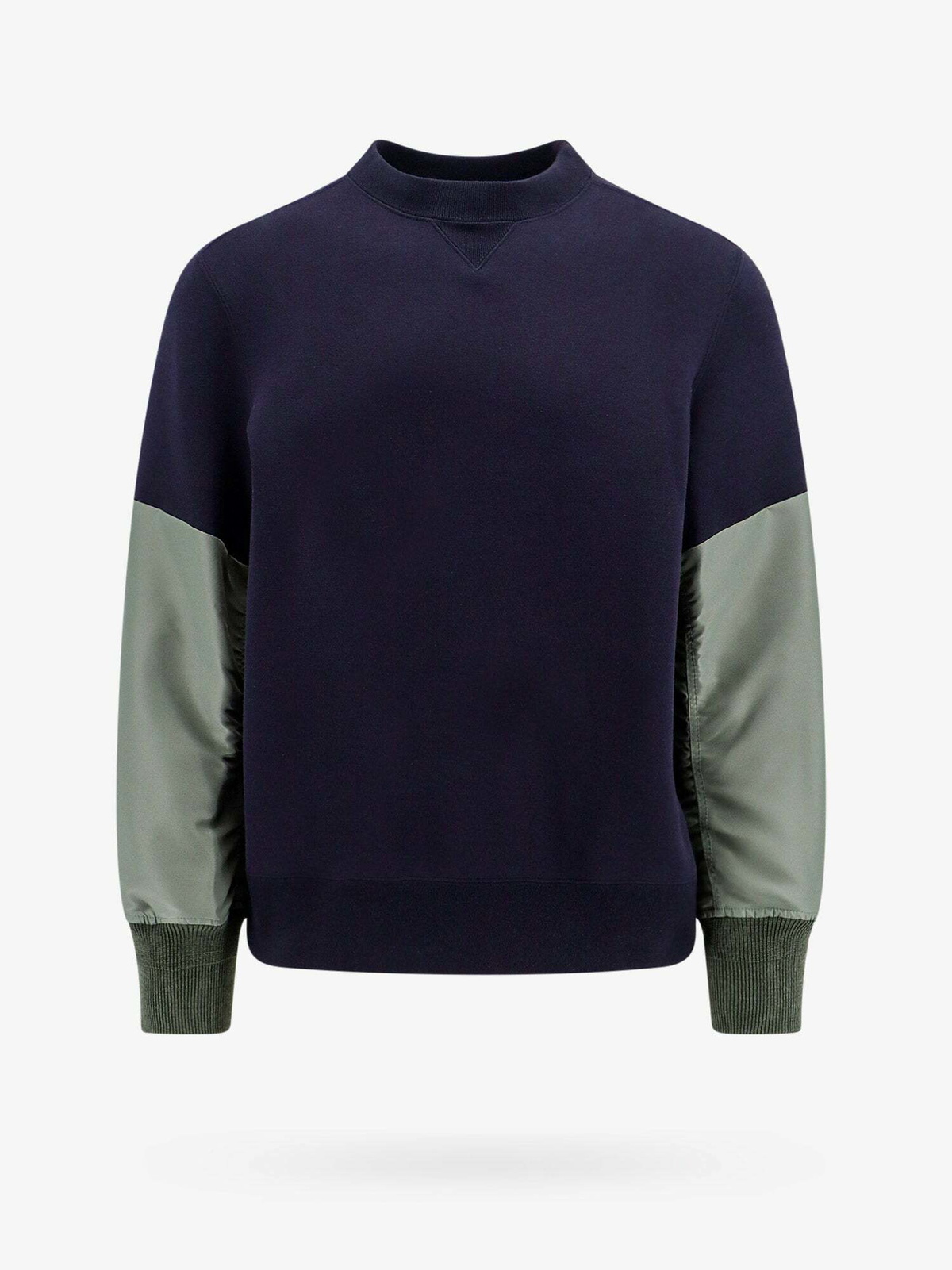 sacai CONTRAST PANEL SWEAT SHIRT 2 スウェット Sacai Sweatshirt Blue Mens Sacai