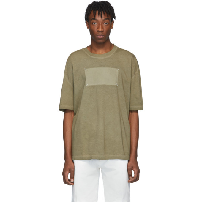 Maison Margiela Green Memory Of Label T-Shirt Maison Margiela