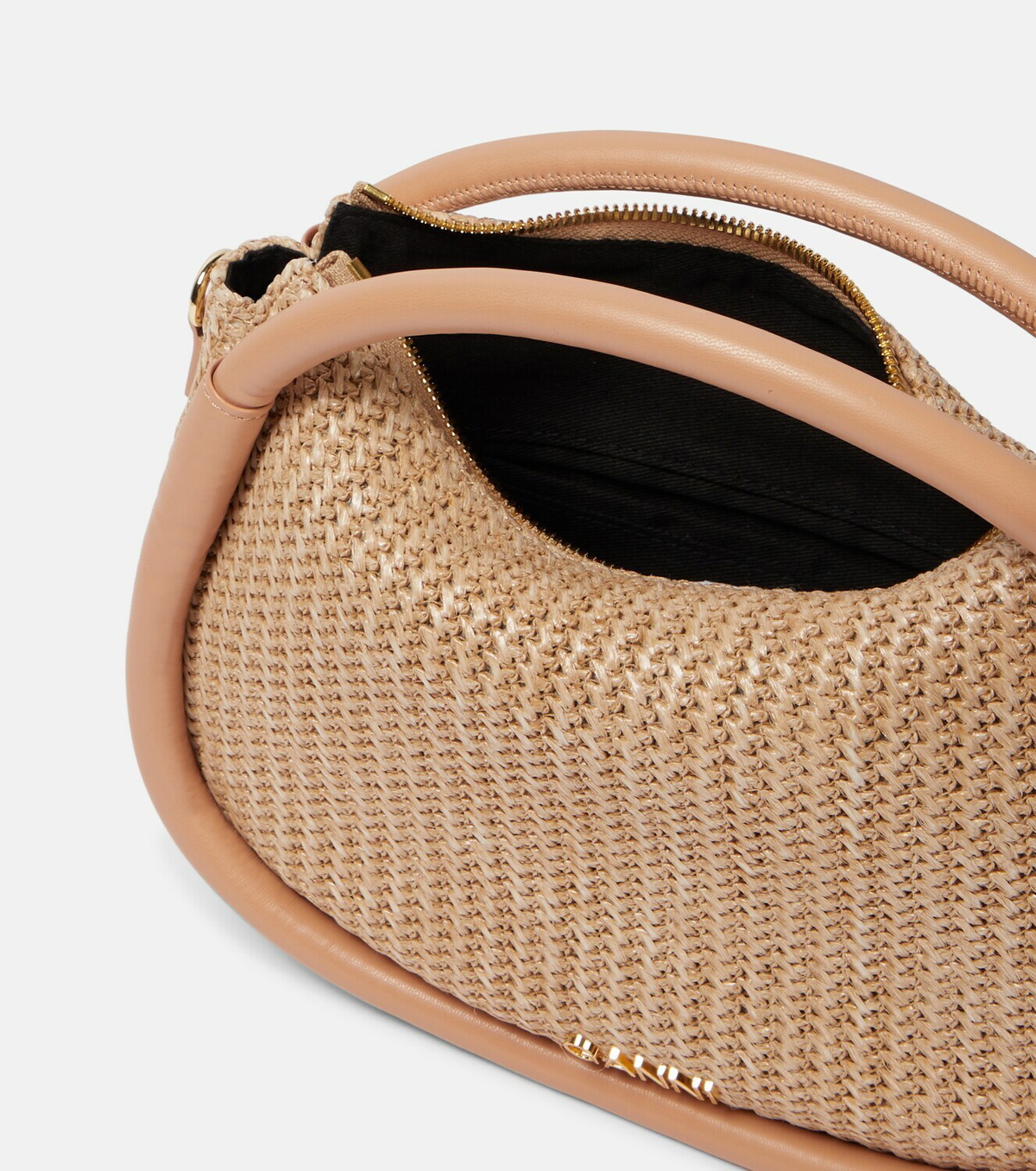 Raffia Bag in Tan - Knot Bag