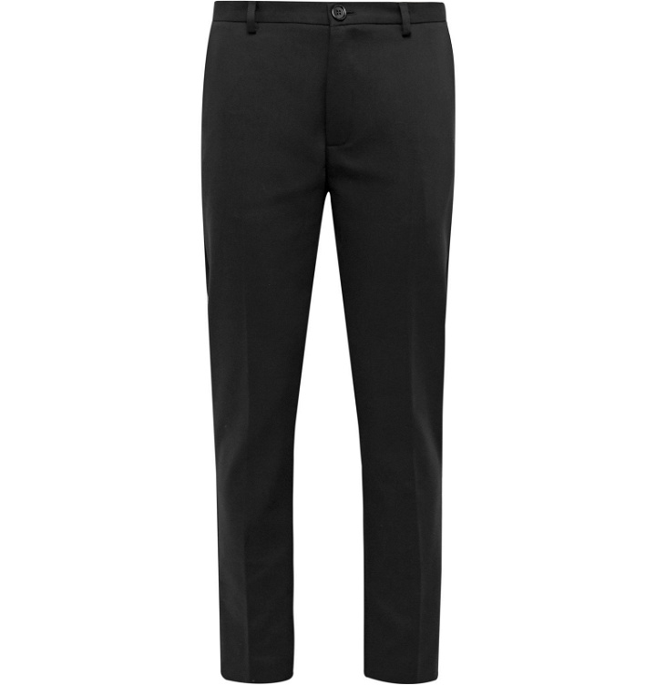 Photo: Séfr - Harvey Slim-Fit Stretch Cotton-Blend Trousers - Black