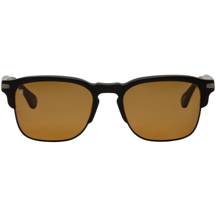 Photo: RAEN Black and Yellow Matte Wiley Sunglasses 