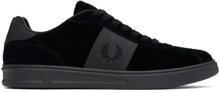Photo: Fred Perry Black B4 Sneakers
