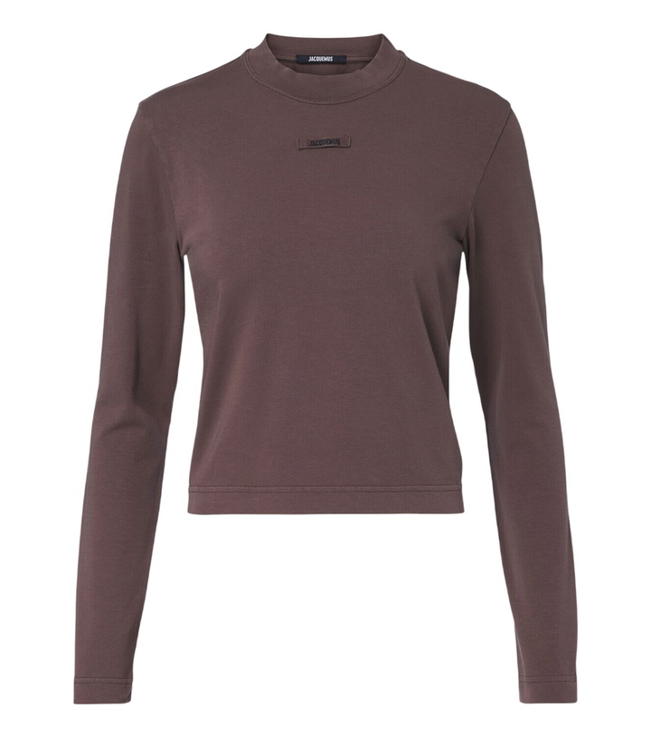 Photo: Jacquemus Gros Grain cotton-blend jersey T-shirt