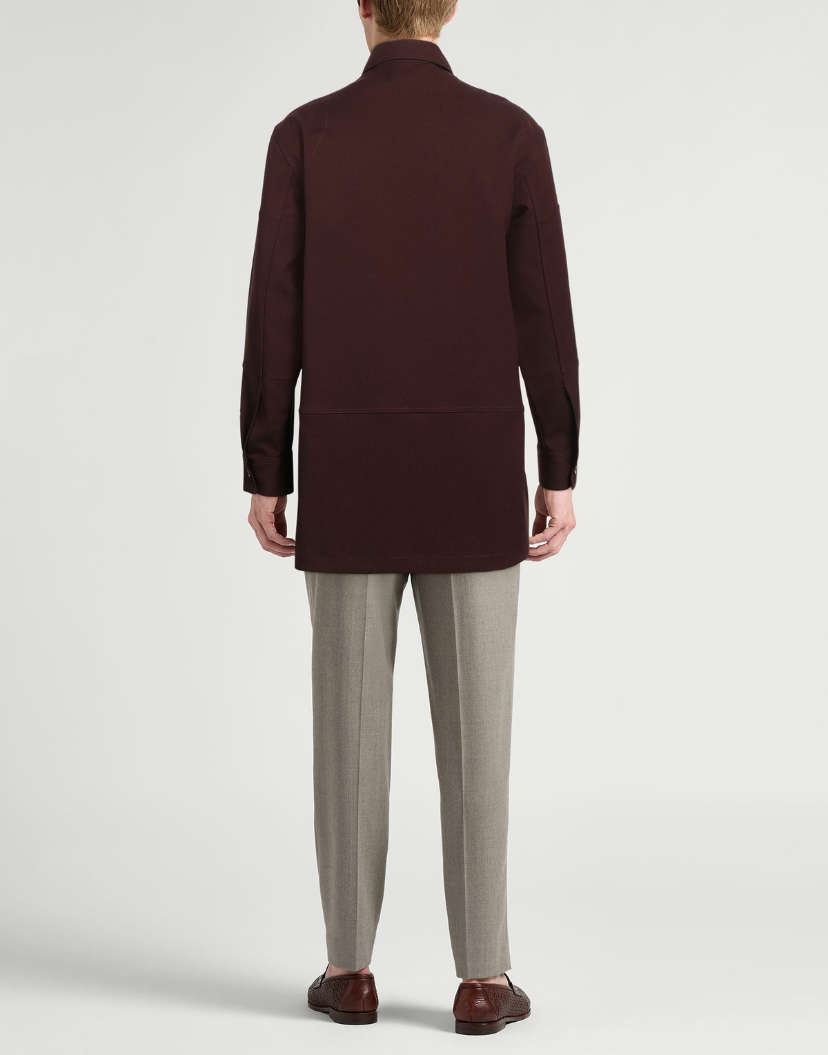 Jil Sander Mens Shirt in Brown