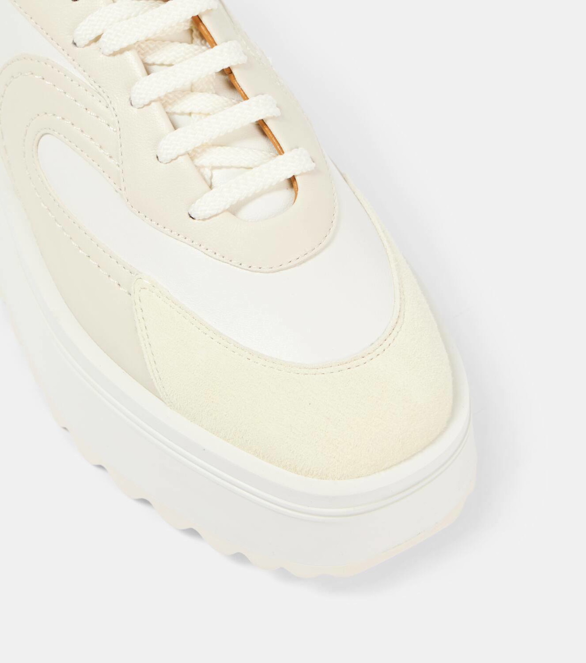 Clergerie Awake suede platform sneakers