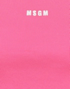 Msgm Womens Tank top Fuchsia