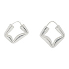 All Blues Silver Straw Earrings