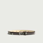 mfpen Men's Rivet Brown Purpose Belt in Rivet Brown Polido