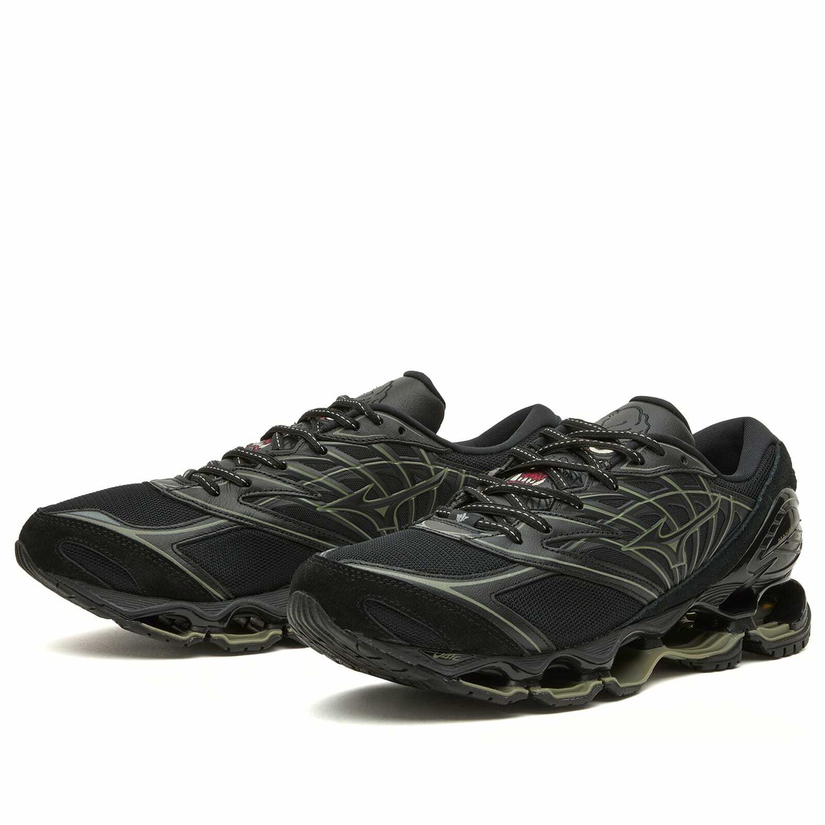 Mizuno Men's x Maharishi Wave Prophecy LS Sneaker in Black