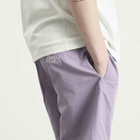 Karma8a Men's Belted Casual Shorts in Purple