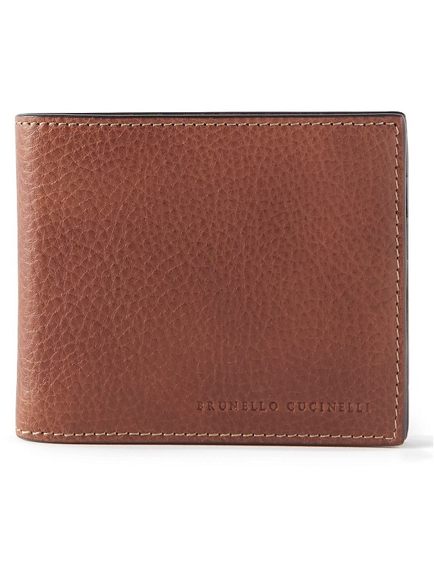 Photo: Brunello Cucinelli - Full-Grain Leather Billfold Wallet