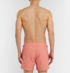 TOM FORD - Slim-Fit Mid-Length Swim Shorts - Orange