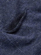 Inis Meáin - Knitted Linen T-Shirt - Blue