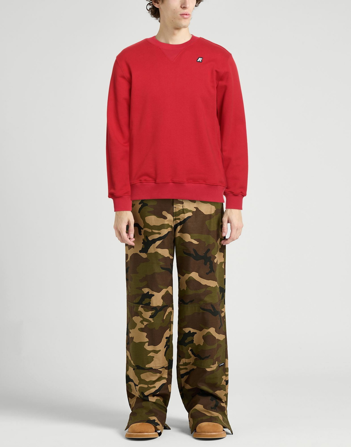 K-way Baptiste Mens Sweatshirt in Red