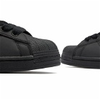 Adidas Men's Superstar Sneakers in Core Black