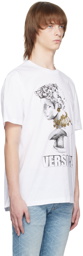 Versace White Printed T-Shirt