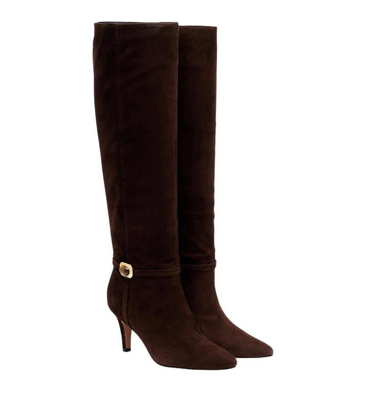 Photo: Veronica Beard Angeline suede knee-high boots