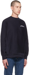 Cowgirl Blue Co Navy Embroidered Sweatshirt